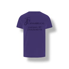 TJ'S Purple T-Shirt w/Black (L)