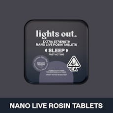 Lights Out - Extra Strength Sleep Rosin Tablets 1000mg