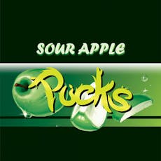 Pucks Gummies 100mg - Sour Apple