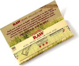 Raw I Organic Papers I 1 1/4 size