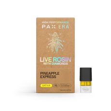 Pax Live Rosin Pod 1g Sativa; Pineapple Express