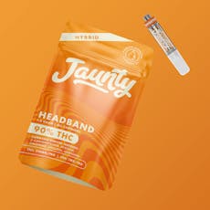 Jaunty Headband Hybrid 1g 510 Vape Cartridge