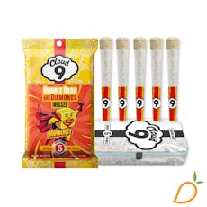 3g 5pk Starburzt Infused Preroll Pack Cloud 9