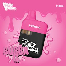 Sticky Greens | Bubba G (I) All-In-One Disposable Vape | 1g