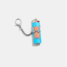 Edie Parker | Lighter Cover Keychain | Heart Bikini