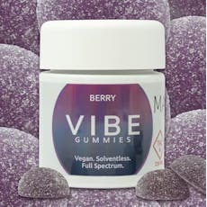Vegan Live Rosin Berry Gummies 10pk