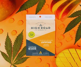 Gummies (10 Pack) | Hash Rosin Unwind Mango