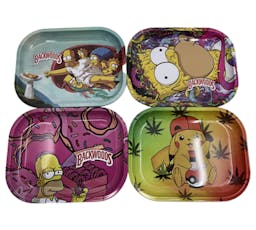 Backwoods Metal Rolling Tray (7.5in x 5.5 in)