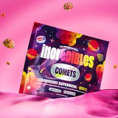 INCREDIBLES - COMETS - GUMMIES - 100MG - 10PK - STRAWBERRY SUPERNOVA - HYBRID