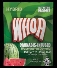 WHOA Watermelon Gummy 100mg