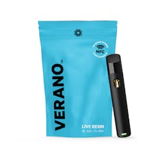VERANO RESERVE GHOST MILK LIVE RESIN DISPOSABLE 1G