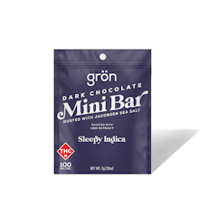 100mg Mini Bar | Dark Chocolate 1:1 CBN:THC (Indica)