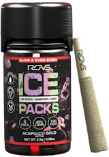 Ice Rosin Diamonds Hash Infused Acapulco Gold - Pre-Roll 5 Pack (2.5g)