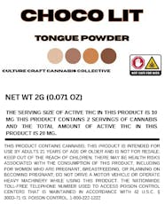 Clear Rush 42 by C4 | Chocolate Tongue (H) Powder | 20mg