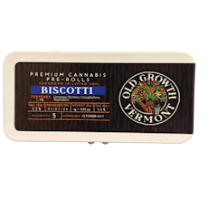 Biscotti | Pre-rolls 1g-5pk | Old Growth Vermont