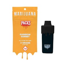 Packwoods: Vape | Rainbow Sorbet | All-in-One | 2g