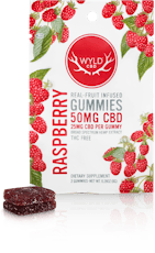 CBD Raspberry Gummies- 25mg x 2pk