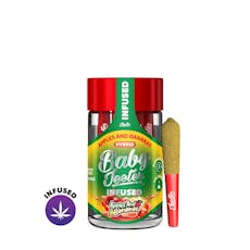 Baby Jeeter - Apples & Bananas (Hybrid) Rosin Enhanced 5pk Preroll 2.5g