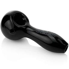 Classic Spoon Black 4" Pipe
