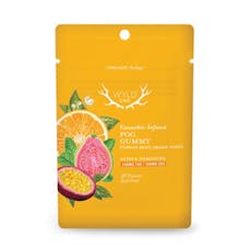 WYLD Edibles: WYLD Ones 1:1 CBG Passion Fruit Orange Guava Gummies (S) 100mg