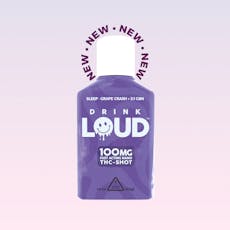 Tincture - Grape Crash Sleep Drink Loud THC Shot - 2:1 (THC:CBN) - 100mg