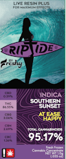 Riptide Live Resin 1g Southern Sunset Cartridge