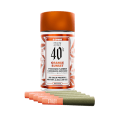 Stiiizy 40's - Orange Sunset 5pk - Infused Prerolls - 2.5g