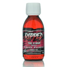Tincture 500mg - Ripped THC Fruit Punch Syrup
