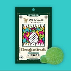 Mule Extracts: Dragon Fruit | 100mg 2-Piece | 1:1 THC:CBD Kicker