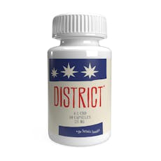 CBD Capsules: 25mg / 10 Capsules