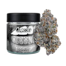 Connected | 3.5g Flower Jar | Chrome
