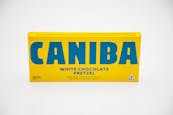 Chocolate Bar. White Pretzel 120mg. Caniba Naturals