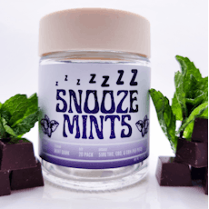 Highly Rooted | Snoozemints Rosin Chocolates | 100mg 1:1 THC:CBN