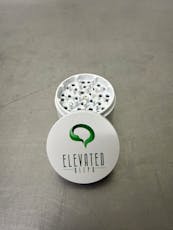 55mm Zinc Premium Elevated Grinder - White
