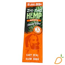 2pk Zig Zag Hemp Wraps