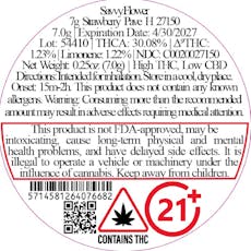 Savvy Flower 7g Strawberry Pave H 27150