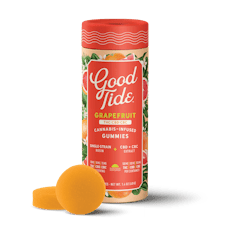 Good Tide - Grapefruit 1:1:1 (S) THC:CBD:CBC 100mg Gummy 10pk