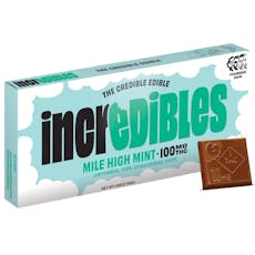 Incredibles | Mile High Mint Chocolate Bar | 100mg