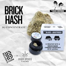 Brick Hash | Indica | 1G