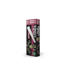 Ultra Thin Pre-Rolled Cones 70's Size 8ct