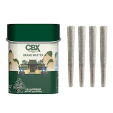 GRAND MASTER 4PK PREROLLS