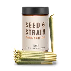 Seed & Strain 10-Pack - 5g (Hybrid); 24 Karatz