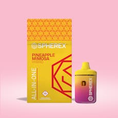 Spherex Distillate AIO 1g; Pineapple Mimosa