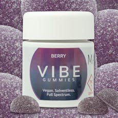 Berry | Vegan Solventless Gummies 250mg