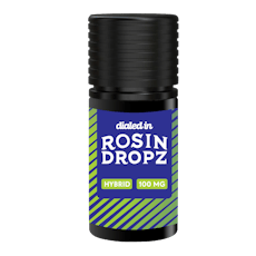 Dialed In Rosin Drops 100mg Hybrid; Wild Stallion