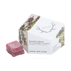 WYLD Edibles: Huckleberry Gummies (H) 100mg