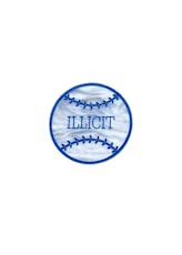 Illicit Baseball Magnet