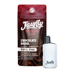Jaunty | AIO Vape | Chocolate Diesel | 1.5g