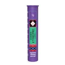 Codes: Infused Pre-Roll | Melon x Yuzu Sour | Xtreme J's | 1g