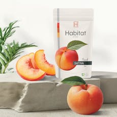 Habitat - Peach Gummies (S) 4pk - 20mg